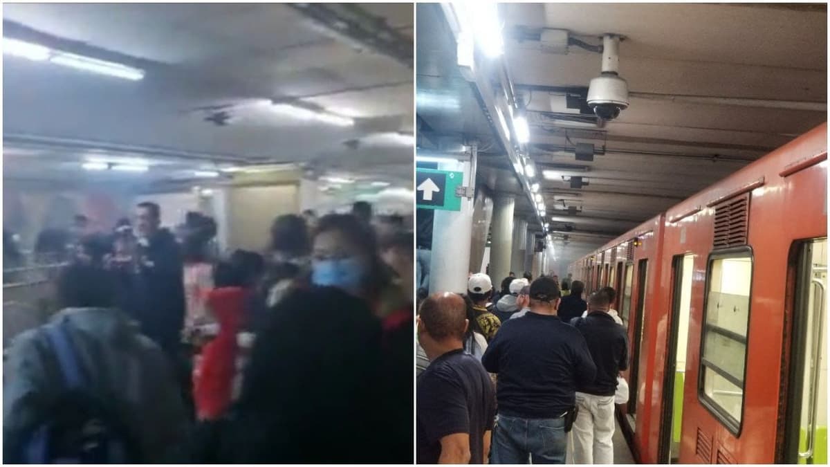Video: Se reportó presencia de humo en la estación Bellas Artes de la Línea 8 del Metro