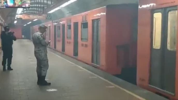 Metro Cdmx: Se separó un vagón de la Línea 7 al llegar a Polanco