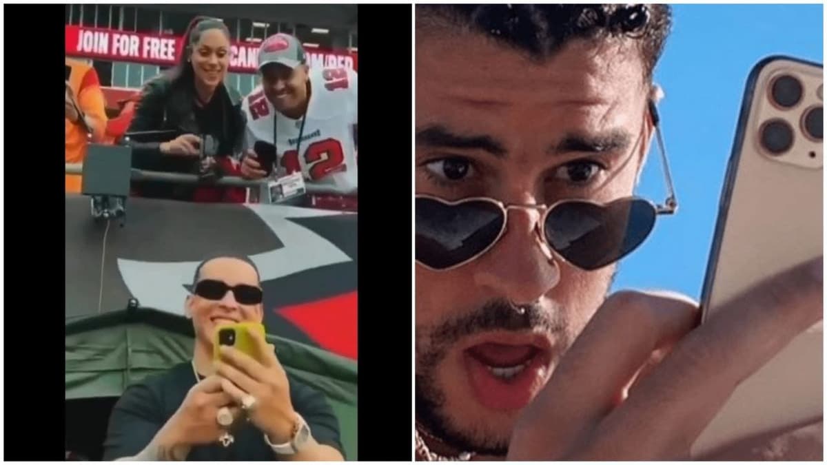 Video: Daddy Yankee le enseña a Bad Bunny cómo tratar a sus fans