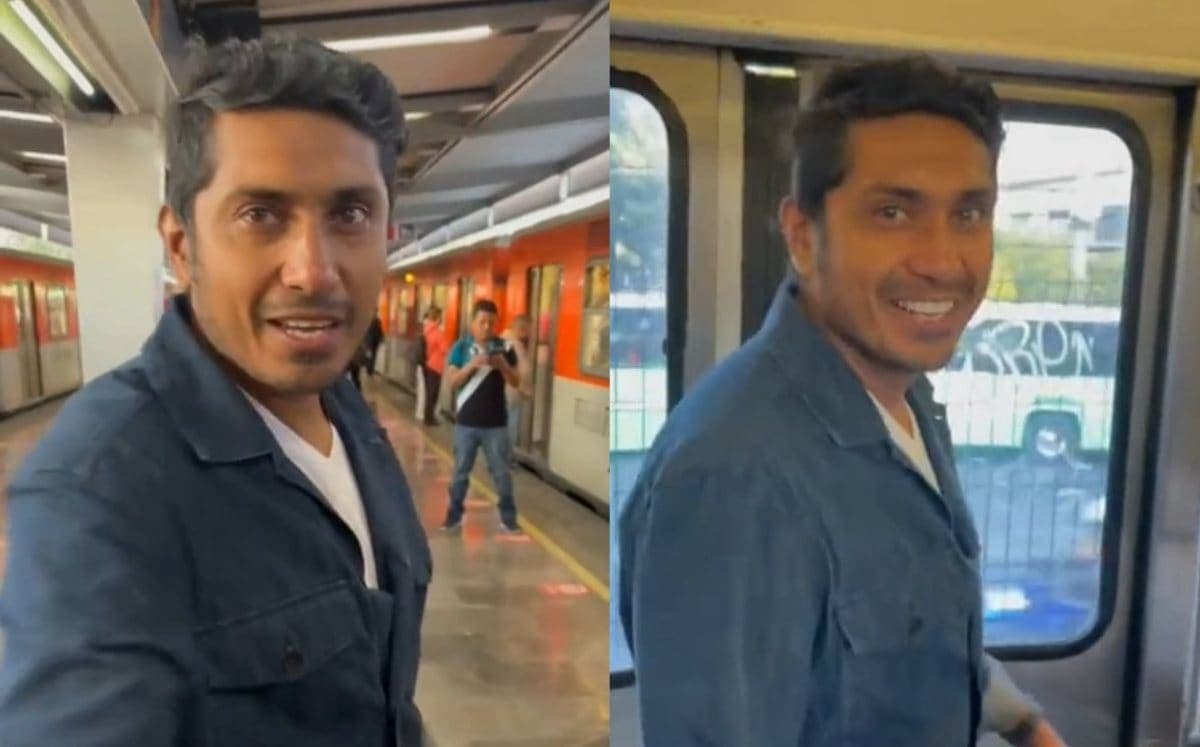 VIDEO: Tenoch Huerta recuerda sus años “humildes” y regresa al Metro CDMX que lo vio crecer