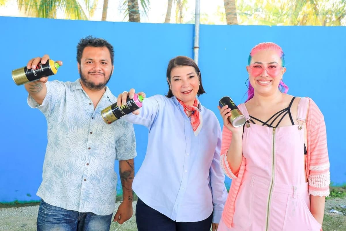 Anuncia Kira Iris un mural para enaltecer a las mujeres tianguistas de Playa del Carmen