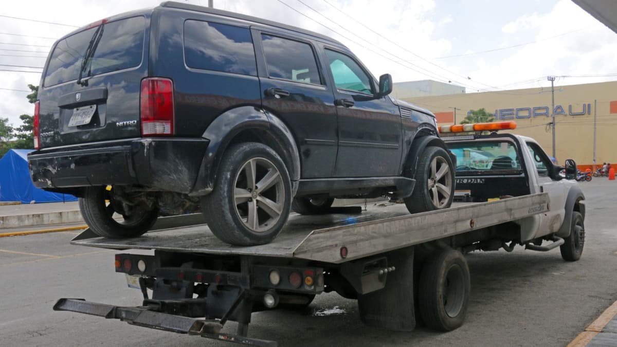 Recuperan camioneta robada en Cozumel; han reportado otros casos recientemente