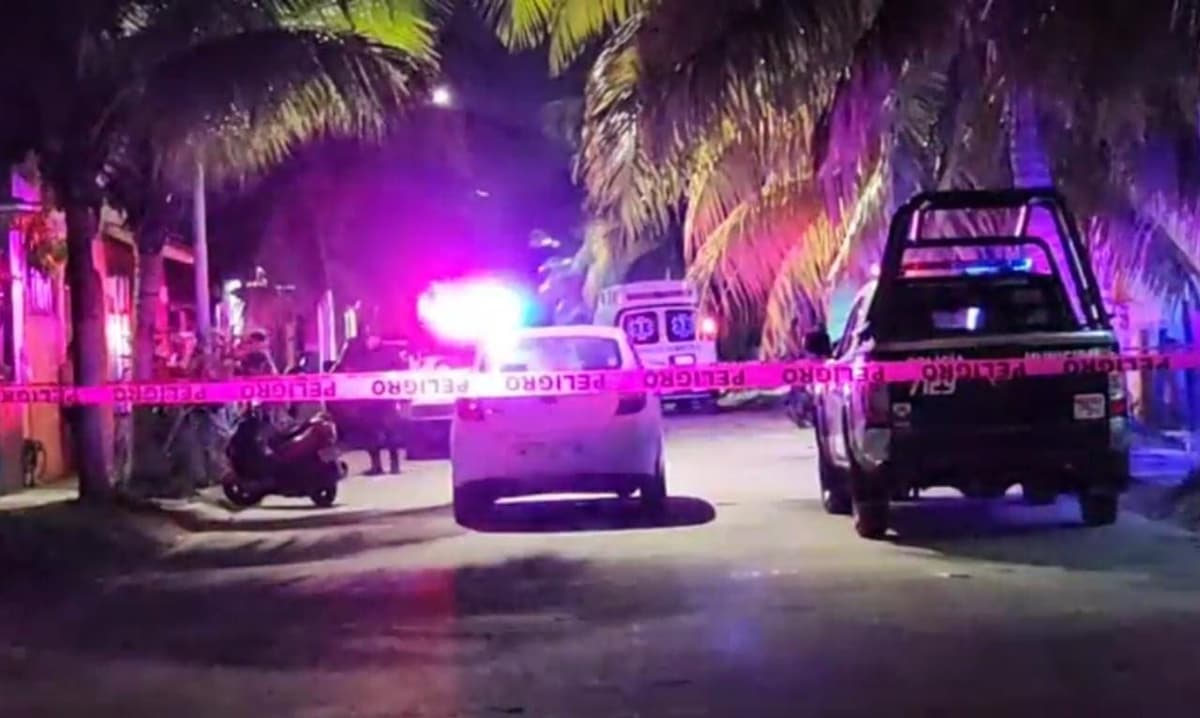 Ejecutan a un presunto expolicía en la colonia Nueva Generación de Cozumel