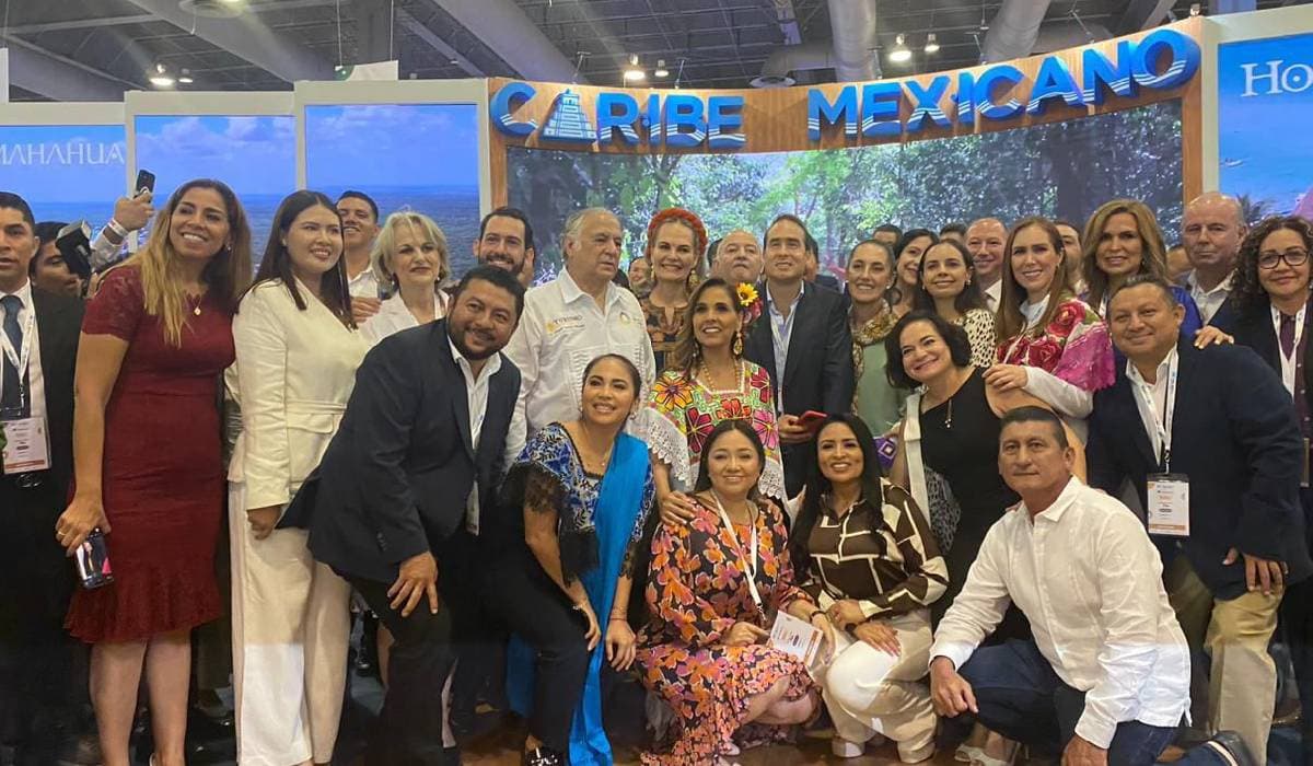 Resultados reales para el bienestar y desarrollo de Quintana Roo en el Tianguis Turístico de México en la Ciudad de México 2023