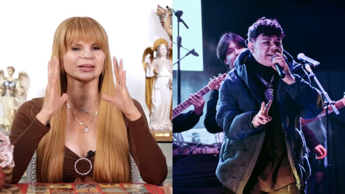 Mhoni Vidente le advierte al Junior H que el “ángel de la muerte” lo ronda