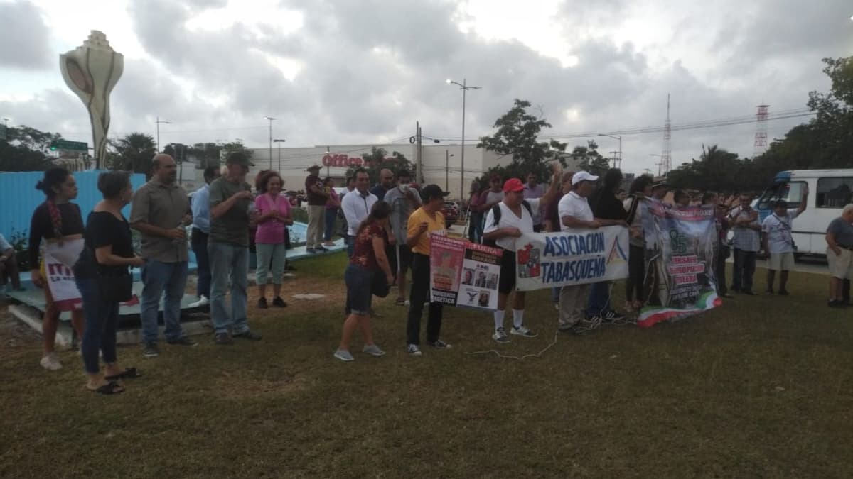 Respaldan a AMLO desde "El Ceviche" en Cancún