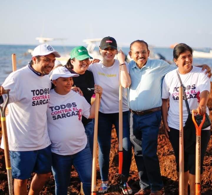 Trabajo en equipo para atender el sargazo: Estefanía Mercado