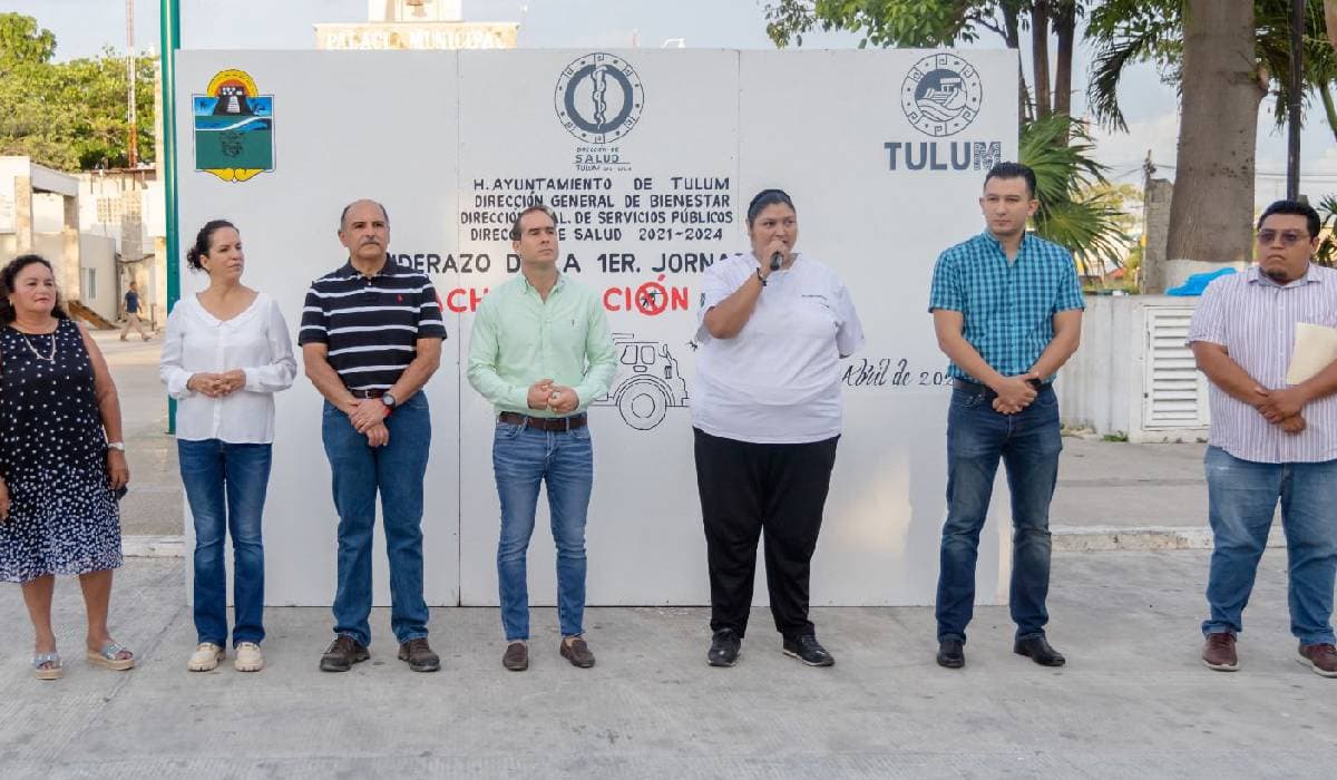 Diego Castañón activa Primera Jornada de Descacharrización 2023 en Tulum