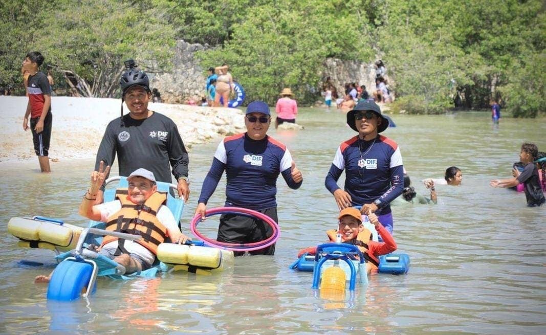 Lili Campos impulsa la inclusión en Solidaridad; no solo llegas a la playa, disfrutas de ella