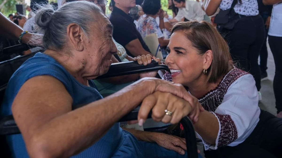 Adultos mayores prioridad del Gobierno de México y de Quintana Roo: Mara Lezama