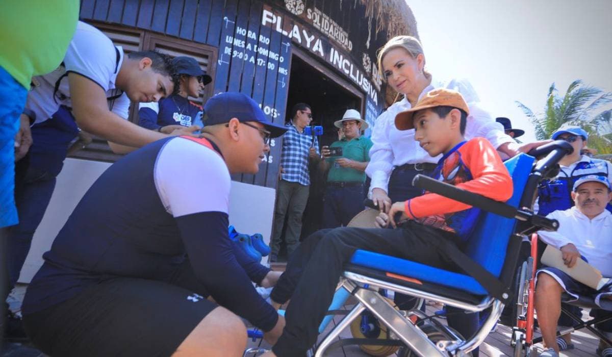 Rehabilitación de Punta Esmeralda fomenta la inclusión en Playa del Carmen