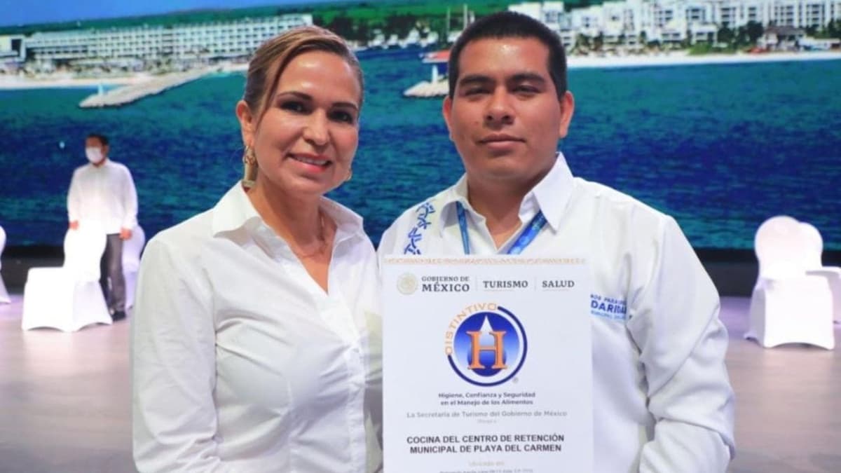 Comedor de la cárcel municipal recibió distintivo "H" por buenas prácticas: Lili Campos