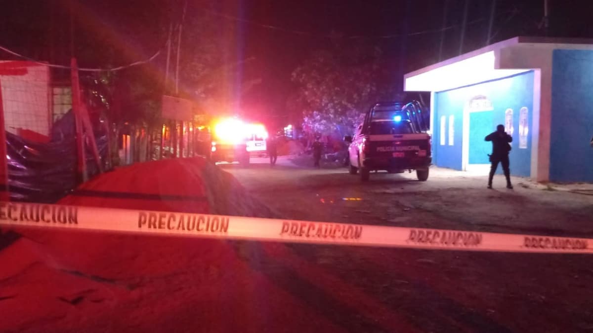 Matan de varios disparos a un hombre en Tulum