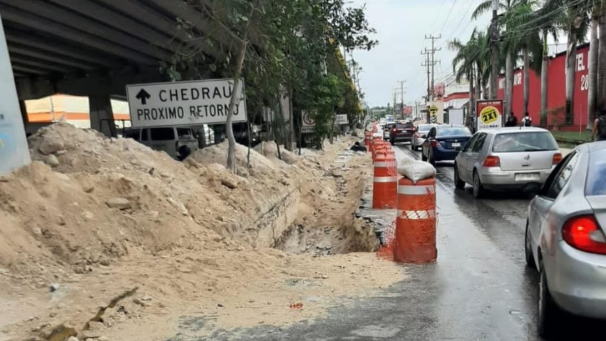 Tras romper las calles de Playa del Carmen para introducir el gasoducto, SIMSA "adoptará" parques públicos