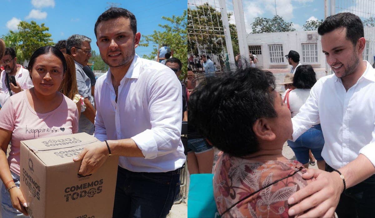 Brinda ‘Mujer es Vida’ seguridad alimentaria a las familias quintanarroenses más necesitadas, destaca Pablo Bustamante