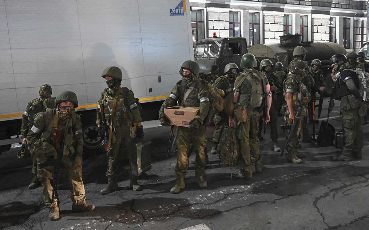 Bielorrusia construye campamentos para Grupo Wagner