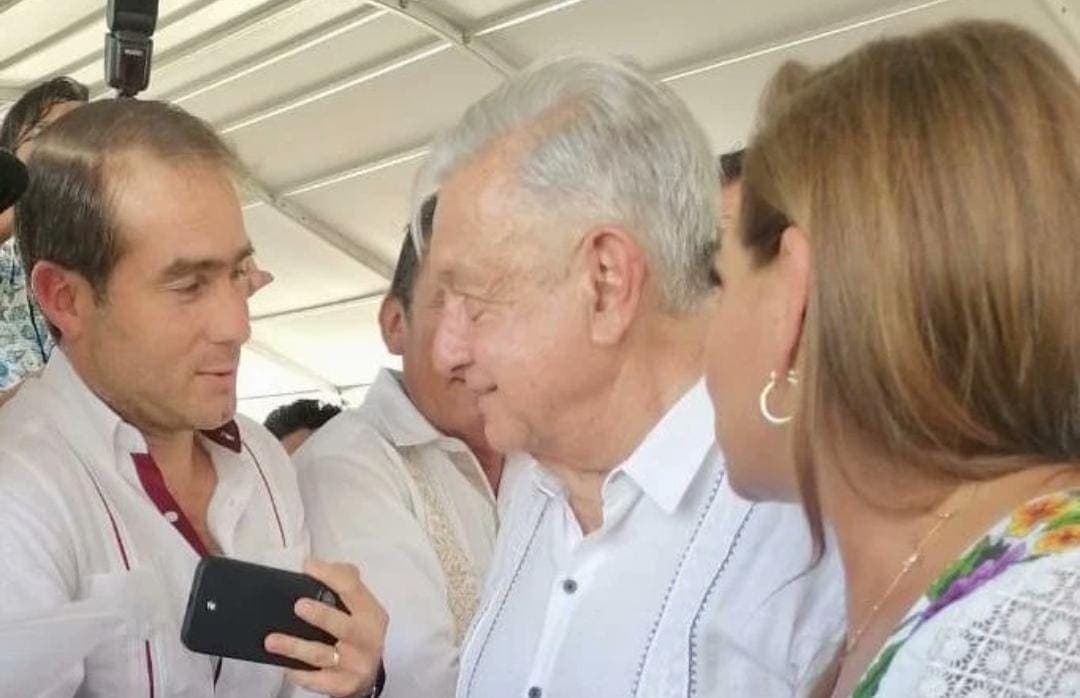 Video: AMLO resalta de nuevo la labor de Diego Castañón para controlar invasiones en Tulum