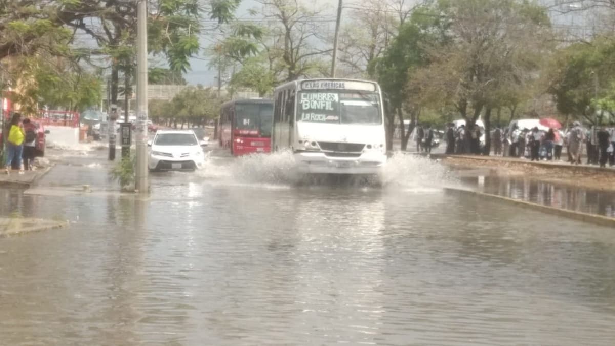 A prevenirse; anticipan tres días de fuertes lluvias en Cancún; inician la noche de este miércoles