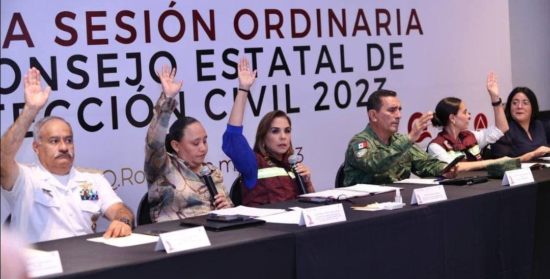 El gobierno de Mara Lezama está listo para la temporada de huracanes 2023