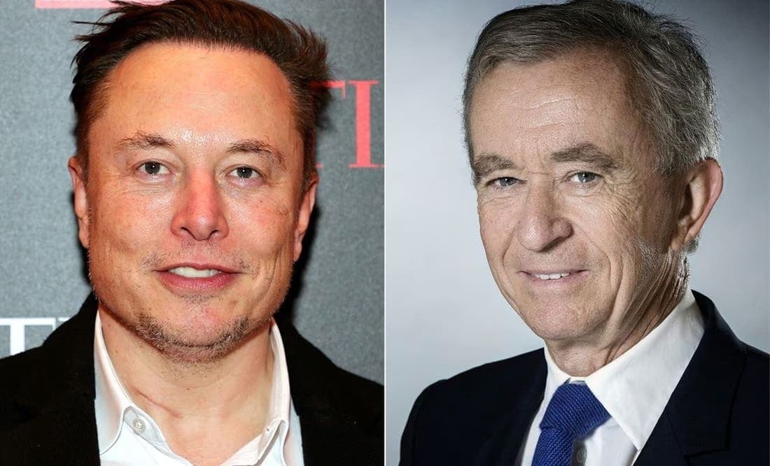 ¡Elon Musk en primer lugar! Le quita el puesto a Bernard Arnault como la persona más rica del mundo