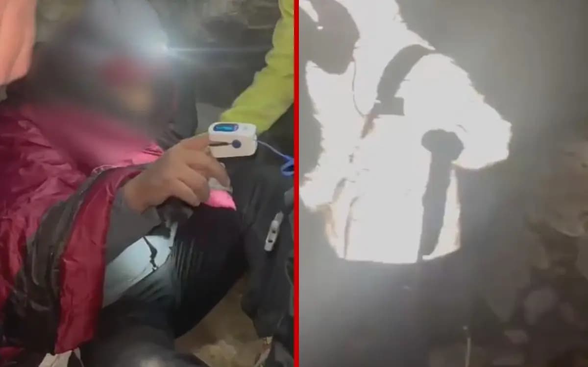 VIDEO: Rescatan a 39 personas extraviadas en volcán Iztaccíhuatl