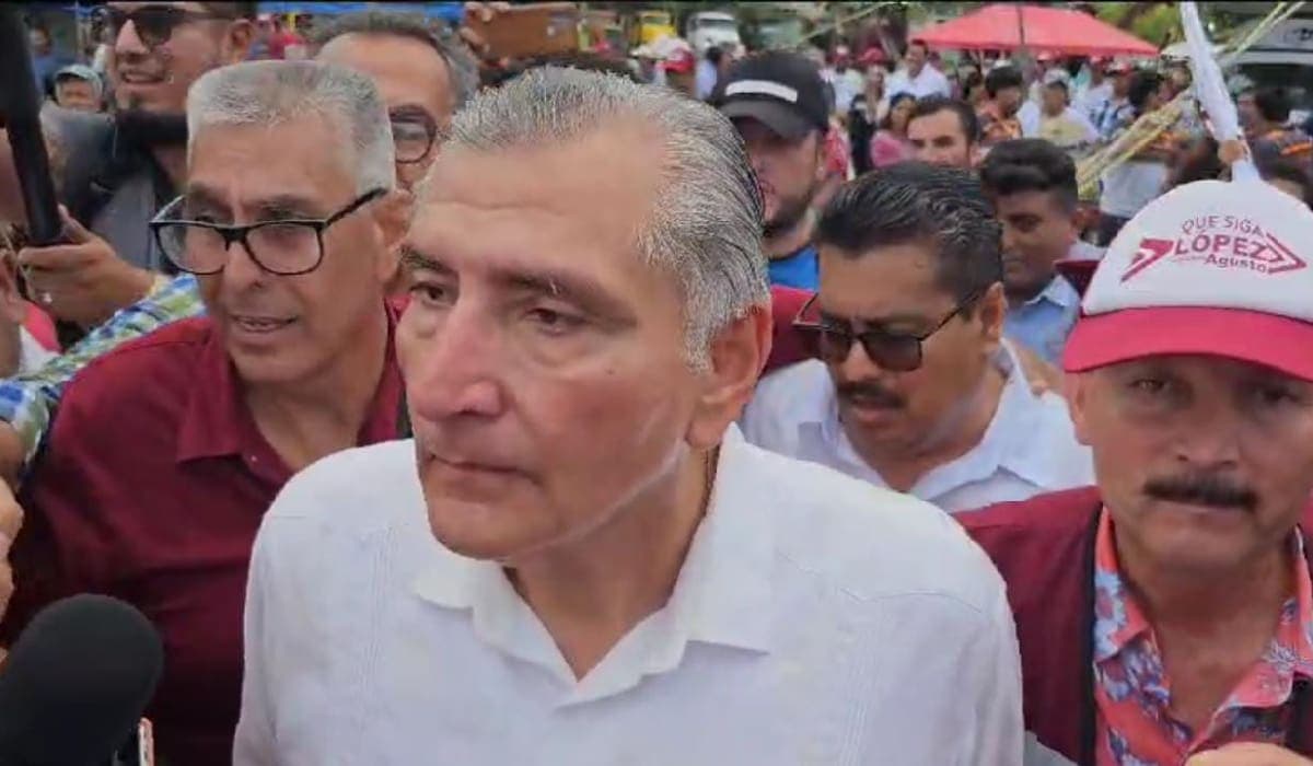 Visita Adán Augusto Carlos A. Madrazo, pero cancela eventos en Chetumal y Playa del Carmen