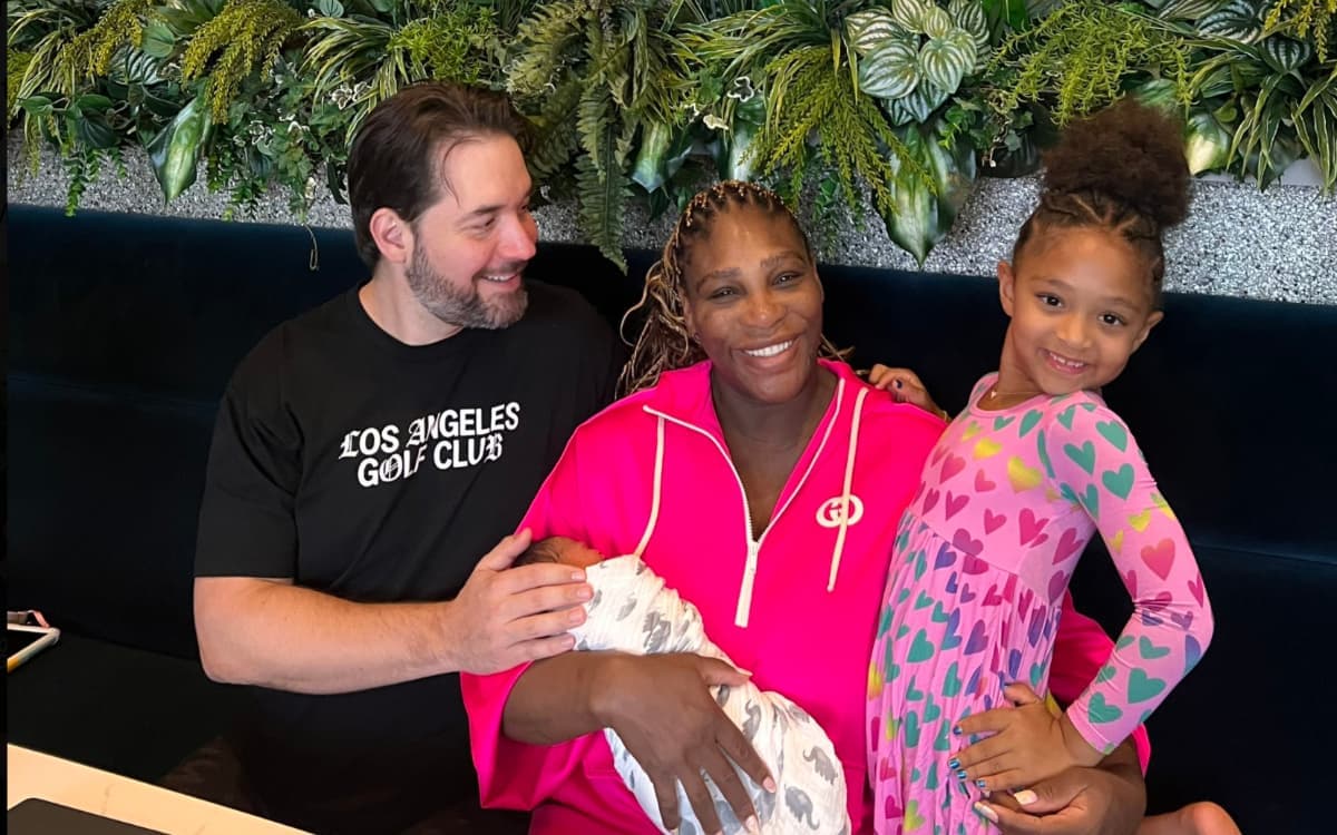 Video: Serena Williams anunció el nacimiento de su segunda hija