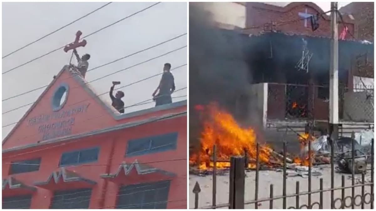 Video: Musulmanes destruyen iglesias cristianas en Pakistán en venganza por supuesta blasfemia
