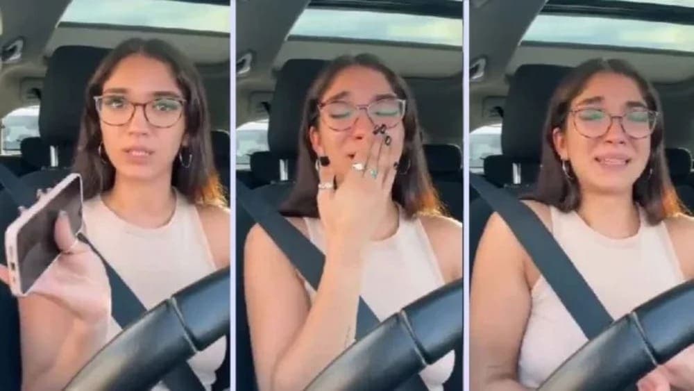 Video: Tiktoker llora porque la batería de su iPhone dura poco y es criticada