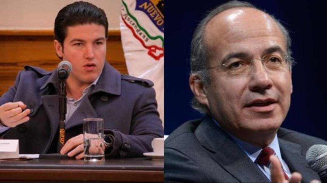 Felipe Calderón se burla de Samuel García; él responde que sí hace sus obras, no como la refinería