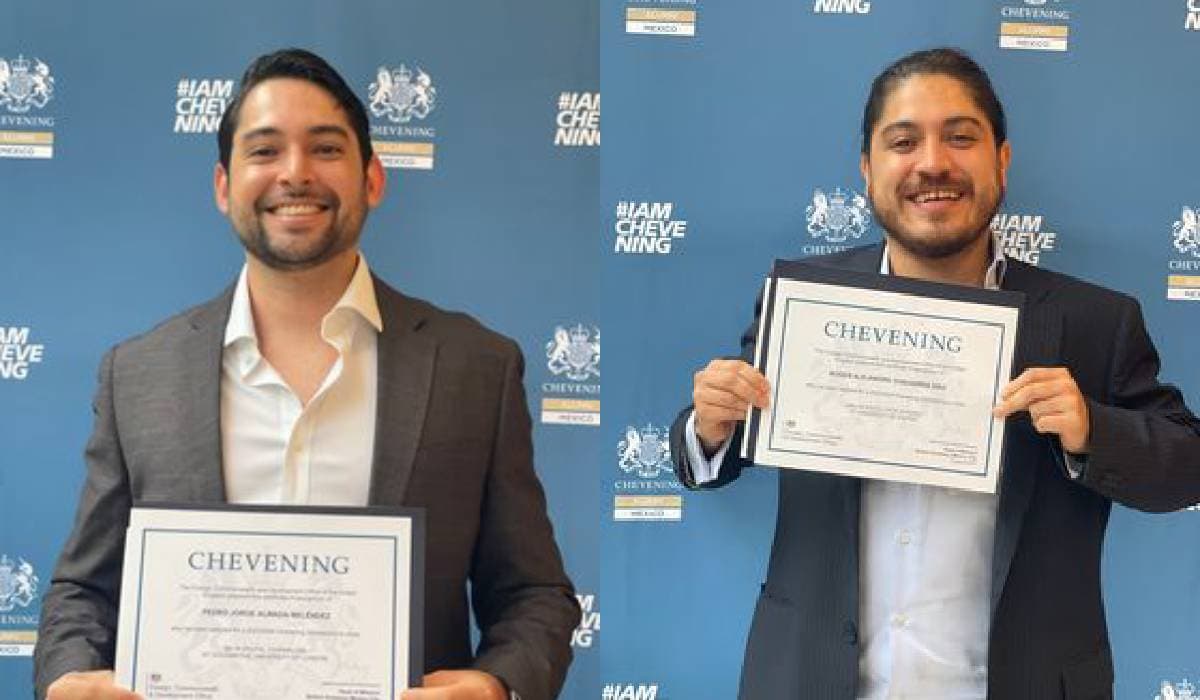 Dos jóvenes de Playa del Carmen ganan la prestigiosa beca Chevening que otorga el Reino Unido