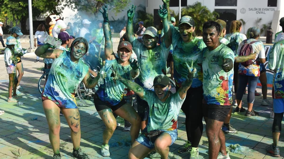 Realizan con éxito Carrera “Píntate por la Juventud”