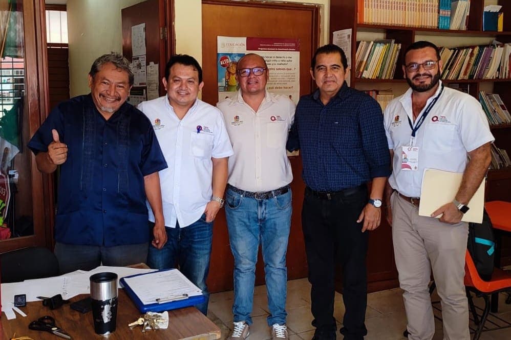 Realiza SEQ visitas de seguimiento y acompañamiento académico a directivos escolares