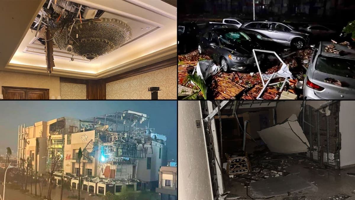 Video: Fuerte impacto del huracán Otis en Guerrero