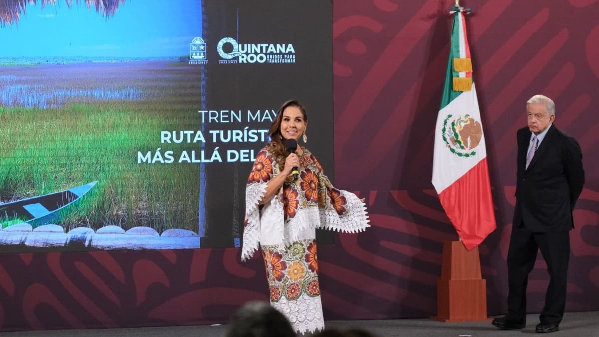 Presenta Mara Lezama la “Ruta Turística más allá del Sol”, la cual será posible gracias al Tren Maya