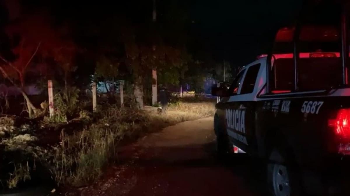 Sujetos roban vehículo y disparan a presunto conductor de Uber en la delegación Bonfil en Cancún