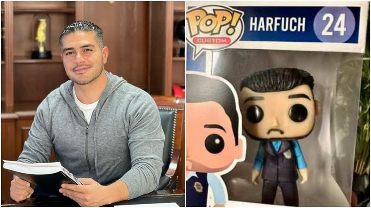 Aparece funko de Harfuch; “Usted está más guapo”, le dicen