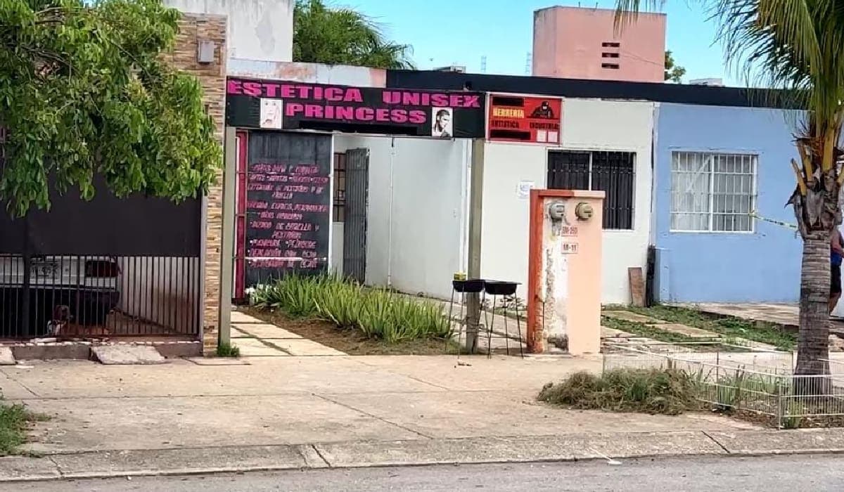 Disparan contra una estética en Prado Norte en Cancún por presunto cobro de derecho de piso
