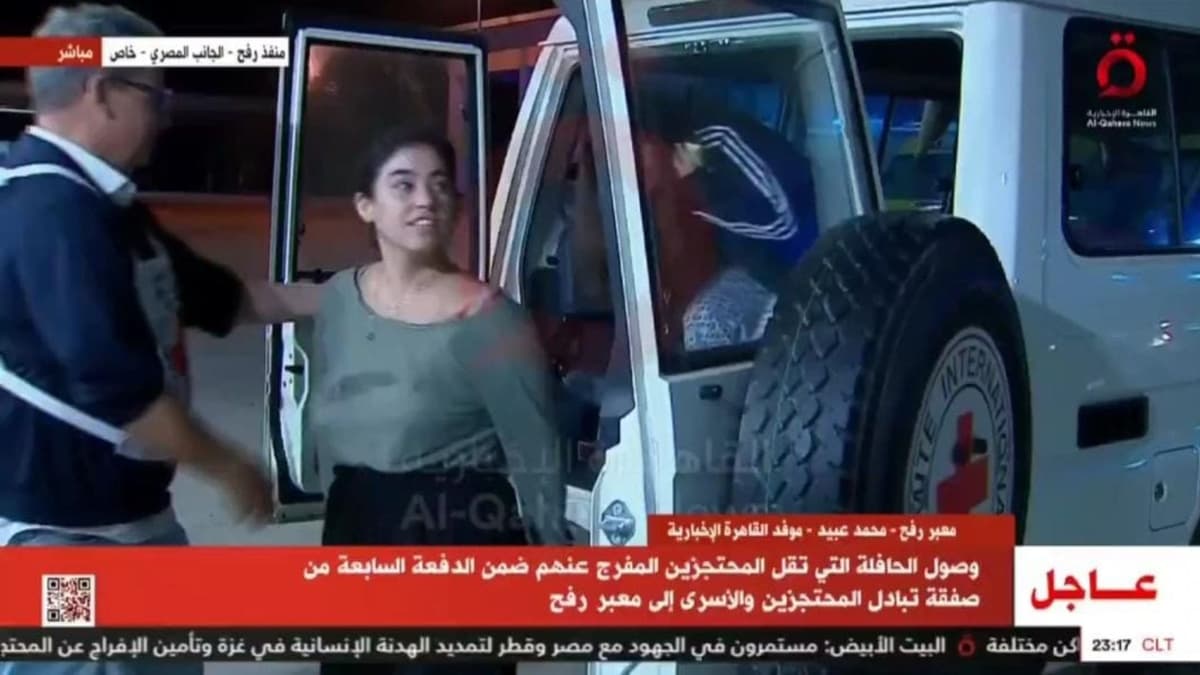 Video: Liberan a Ilana Gritzewsky, joven cancunense secuestrada por Hamás