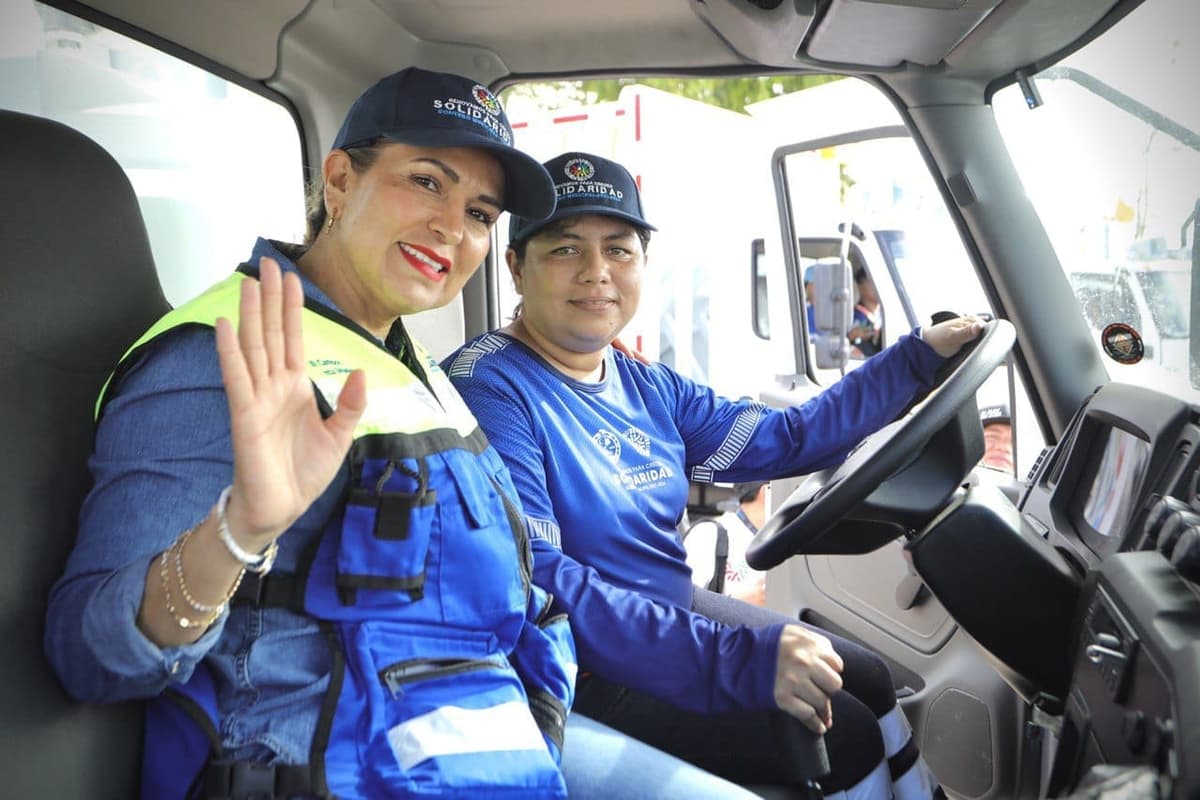 Refuerza Lili Campos recoja de basura en Solidaridad