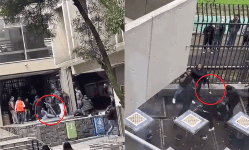 Videos: Porros irrumpen Ciudad Universitaria de la UNAM, agreden a personal y alumnos