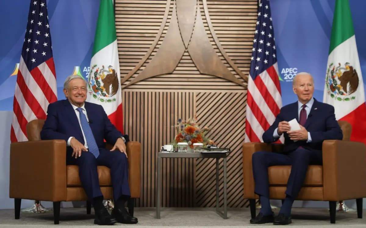 AMLO: "hay compromiso para seguir combatiendo el fentanilo"; Biden le agradece liderazgo
