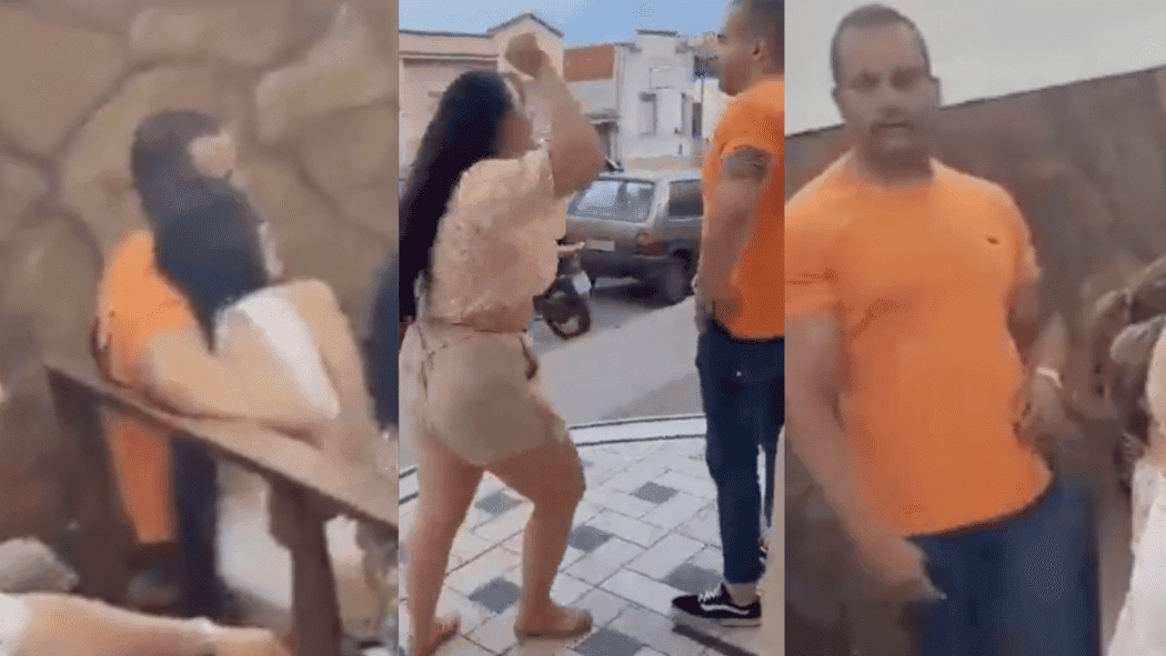 Video: Mujer encuentra a su esposo en una iglesia con su amante en plena misa