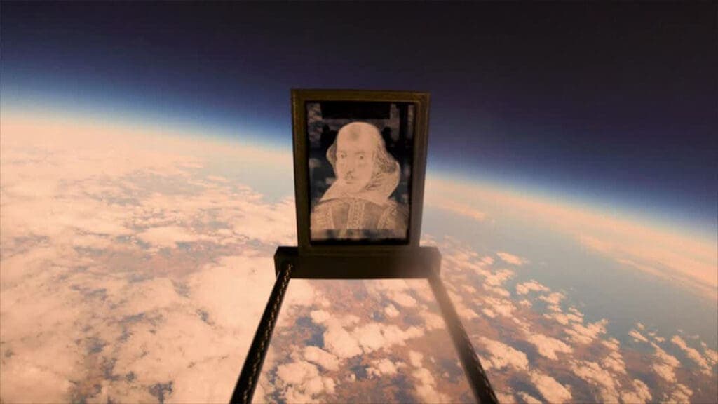 Retrato de Shakespeare viaja al espacio por aniversario 400 de sus obras