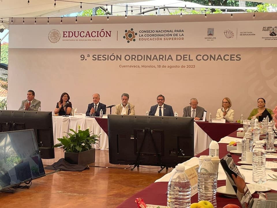 Participa la SEQ en la Novena Sesión Ordinaria del Consejo Nacional para la Coordinación de la Educación Superior (CONACES)