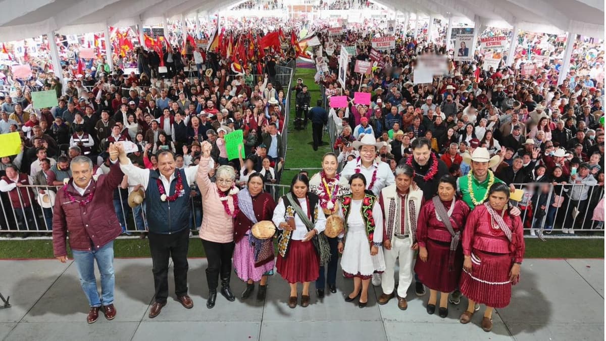 El poder no es para enriquecerse, es para ponerlo al servicio del pueblo: Claudia Sheinbaum