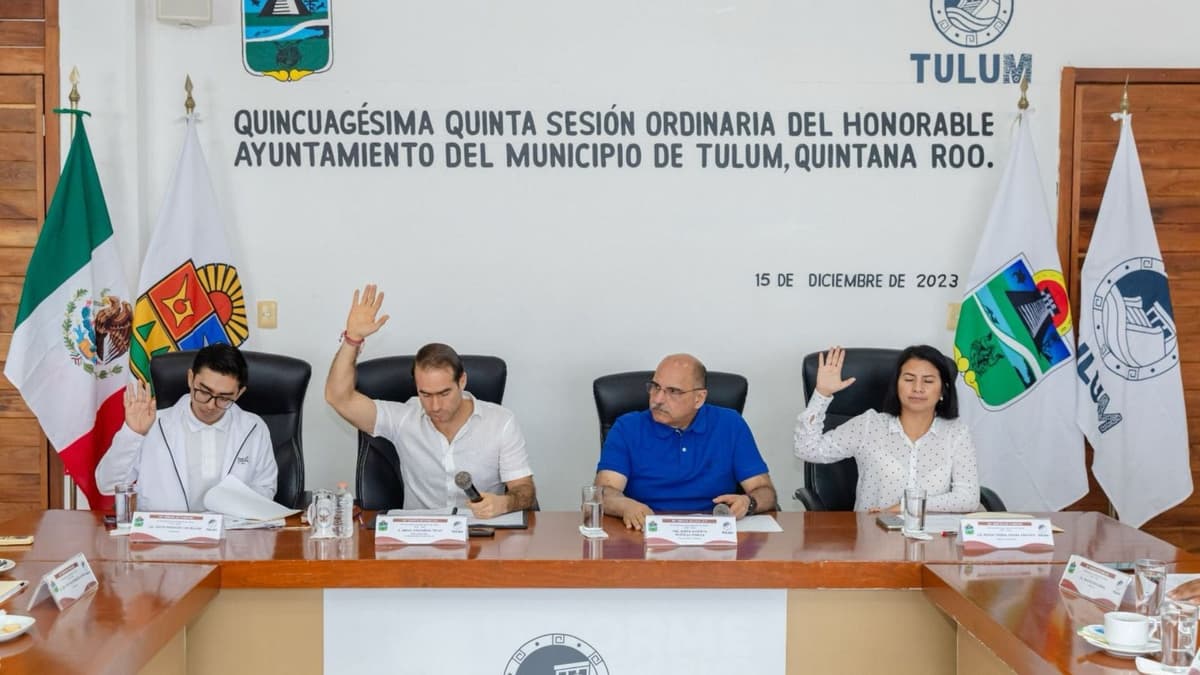 Cabildo de Tulum aprueba descuentos en Impuesto Predial y derecho por recolección de residuos sólidos para 2024