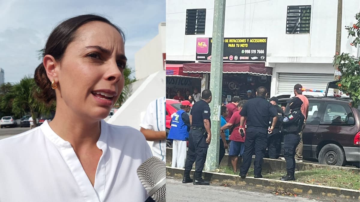 Mientras Mara Lezama representa a México en el Vaticano, Ana Paty Peralta le falla y no cuida a Cancún