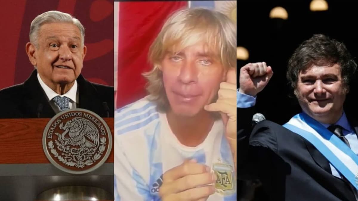 VIDEO: Influencer argentino, desesperado le dice a Milei que le pida perdón y consejos a AMLO