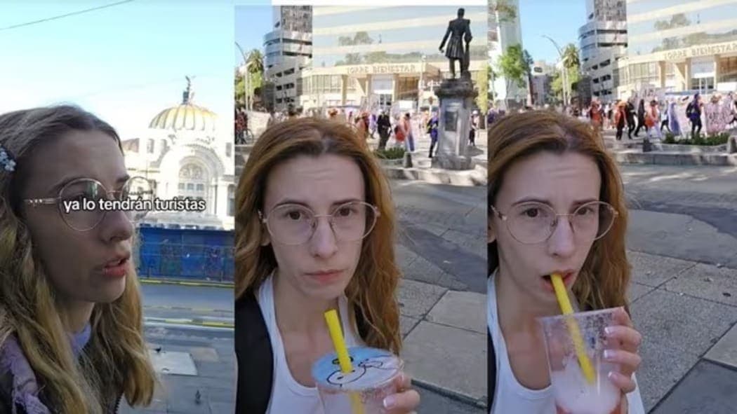 Video: Influencer francesa critica protestas feministas por causar daños a los monumentos